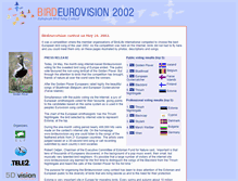 Tablet Screenshot of birdeurovision.org